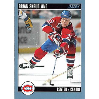Řadové karty - Skrudland Brian - 1992-93 Score Canadian No.136
