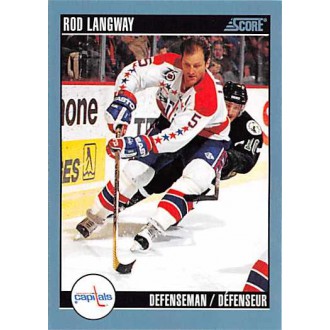 Řadové karty - Langway Rod - 1992-93 Score Canadian No.143