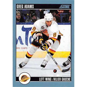 Řadové karty - Adams Greg - 1992-93 Score Canadian No.146