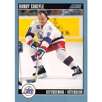 Řadové karty - Carlyle Randy - 1992-93 Score Canadian No.167