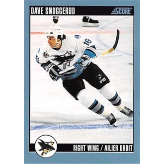 Řadové karty - Snuggerud Dave - 1992-93 Score Canadian No.182