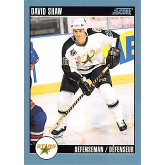 Řadové karty - Shaw David - 1992-93 Score Canadian No.183