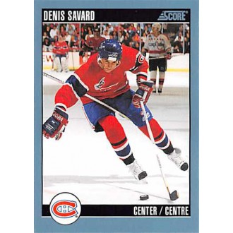 Řadové karty - Savard Denis - 1992-93 Score Canadian No.202