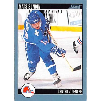 Řadové karty - Sundin Mats - 1992-93 Score Canadian No.153