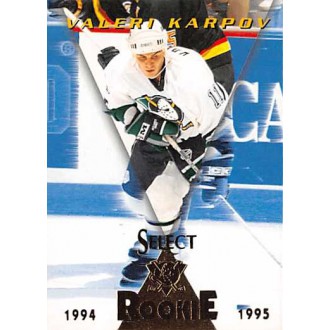 Řadové karty - Karpov Valeri - 1994-95 Select No.183