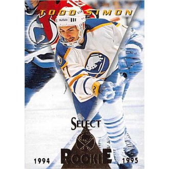 Řadové karty - Simon Todd - 1994-95 Select No.195