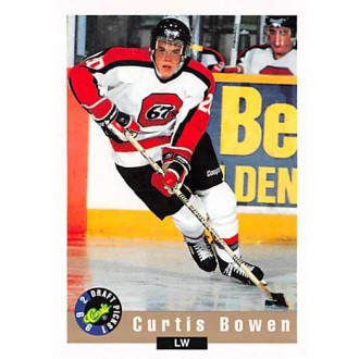 Řadové karty - Bowen Curtis - 1992-93 Classic Draft Picks No.12