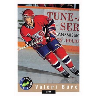 Řadové karty - Bure Valeri - 1992-93 Classic Draft Picks No.14