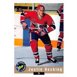 Řadové karty - Hocking Justin - 1992-93 Classic Draft Picks No.16