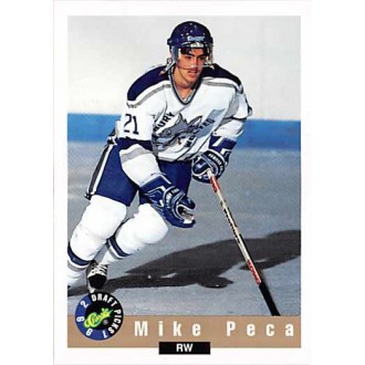 Řadové karty - Peca Mike - 1992-93 Classic Draft Picks No.17