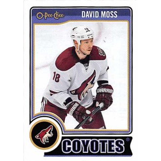 Řadové karty - Moss David - 2014-15 O-Pee-Chee No.410
