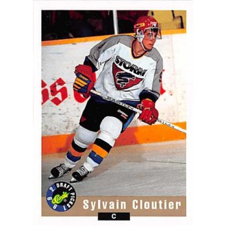 Řadové karty - Cloutier Sylvain - 1992-93 Classic Draft Picks No.22