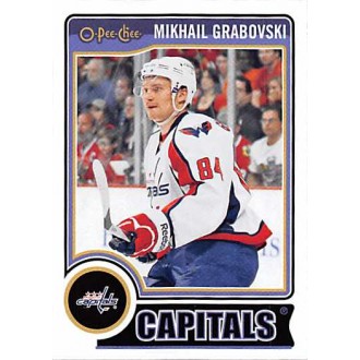 Řadové karty - Grabovski Mikhail - 2014-15 O-Pee-Chee No.411