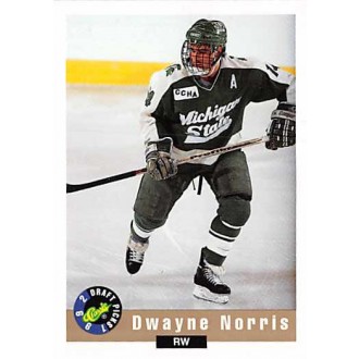 Řadové karty - Norris Dwayne - 1992-93 Classic Draft Picks No.70