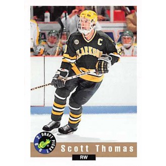 Řadové karty - Thomas Scott - 1992-93 Classic Draft Picks No.74