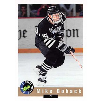 Řadové karty - Boback Mike - 1992-93 Classic Draft Picks No.83