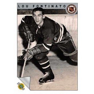 Řadové karty - Fontinato Lou - 1991-92 Ultimate Original Six No.19