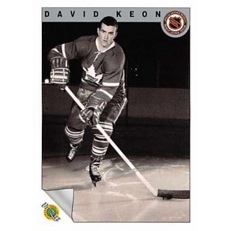 Řadové karty - Keon David - 1991-92 Ultimate Original Six No.39