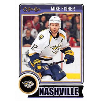 Řadové karty - Fisher Mike - 2014-15 O-Pee-Chee No.420