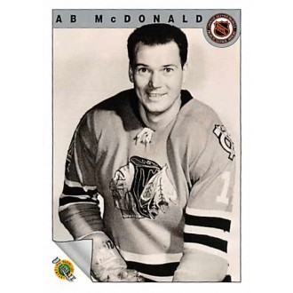 Řadové karty - McDonald Ab - 1991-92 Ultimate Original Six No.60