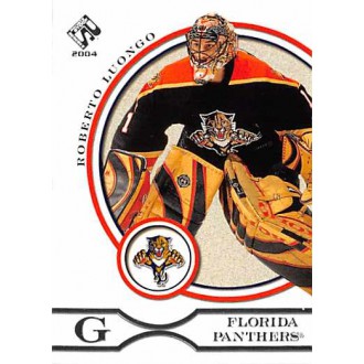 Řadové karty - Luongo Roberto - 2003-04 Private Stock Reserve No.43