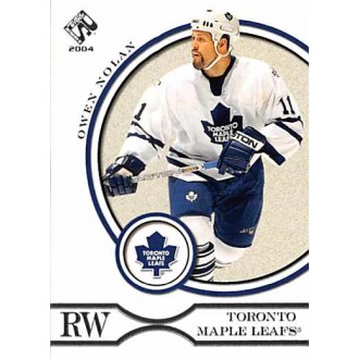 Řadové karty - Nolan Owen - 2003-04 Private Stock Reserve No.95