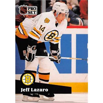 Řadové karty - Lazaro Jeff - 1991-92 Pro Set French No.13