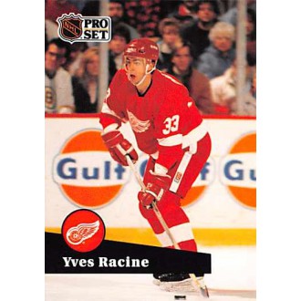 Řadové karty - Racine Yves - 1991-92 Pro Set French No.54