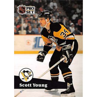 Řadové karty - Young Scott - 1991-92 Pro Set French No.195