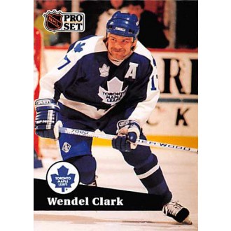 Řadové karty - Clark Wendel - 1991-92 Pro Set French No.225