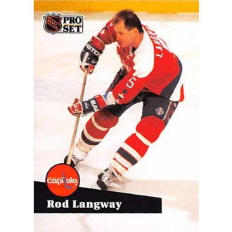 Řadové karty - Langway Rod - 1991-92 Pro Set French No.259