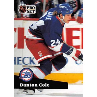 Řadové karty - Cole Danton - 1991-92 Pro Set French No.263