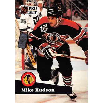 Řadové karty - Hudson Mike - 1991-92 Pro Set French No.369