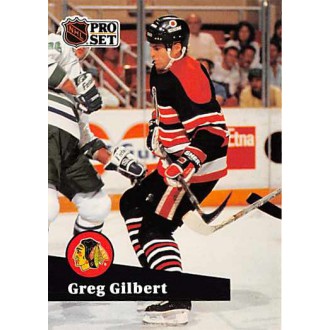 Řadové karty - Gilbert Greg - 1991-92 Pro Set French No.372