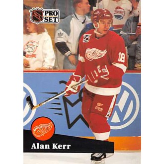 Řadové karty - Kerr Alan - 1991-92 Pro Set French No.376