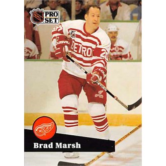 Řadové karty - Marsh Brad - 1991-92 Pro Set French No.378
