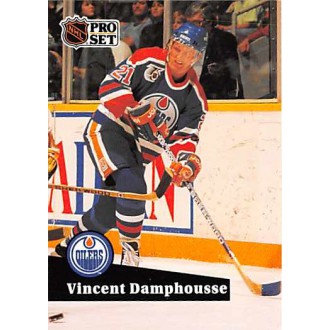 Řadové karty - Damphousse Vincent - 1991-92 Pro Set French No.381