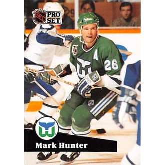 Řadové karty - Hunter Mark - 1991-92 Pro Set French No.390