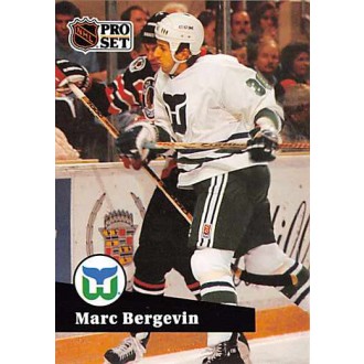Řadové karty - Bergevin Marc - 1991-92 Pro Set French No.397