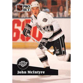 Řadové karty - McIntyre John - 1991-92 Pro Set French No.401