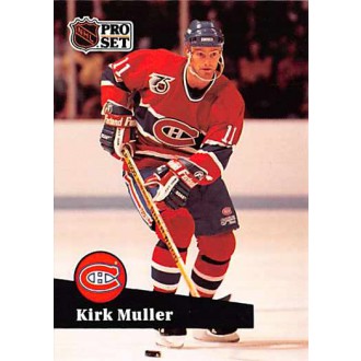 Řadové karty - Muller Kirk - 1991-92 Pro Set French No.412
