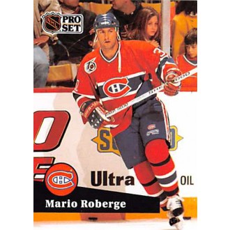 Řadové karty - Roberge Mario - 1991-92 Pro Set French No.415