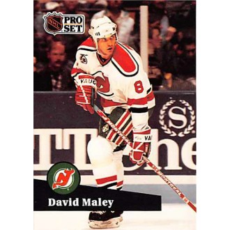 Řadové karty - Maley David - 1991-92 Pro Set French No.421