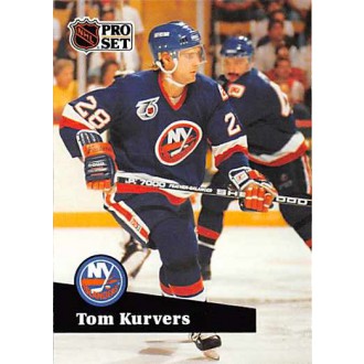 Řadové karty - Kurvers Tom - 1991-92 Pro Set French No.428