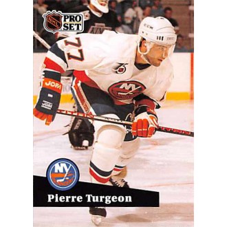 Řadové karty - Turgeon Pierre - 1991-92 Pro Set French No.433
