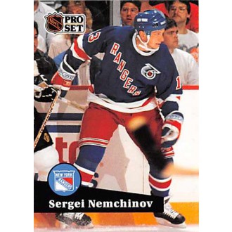 Řadové karty - Nemchinov Sergei - 1991-92 Pro Set French No.441