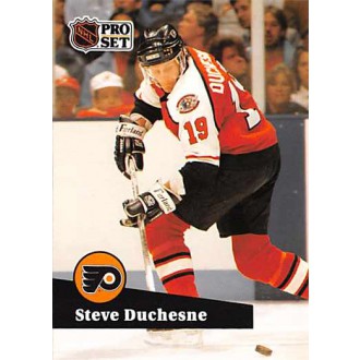 Řadové karty - Duchesne Steve - 1991-92 Pro Set French No.448