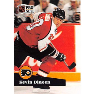 Řadové karty - Dineen Kevin - 1991-92 Pro Set French No.451