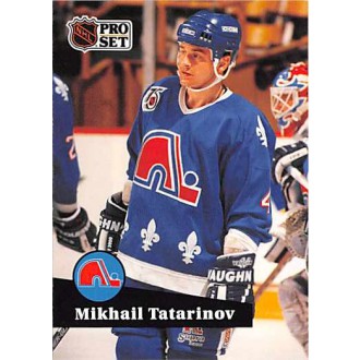 Řadové karty - Tatarinov Mikhail - 1991-92 Pro Set French No.462