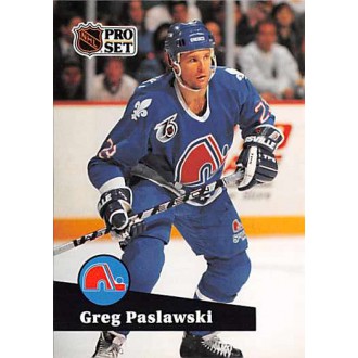 Řadové karty - Paslawski Greg - 1991-92 Pro Set French No.469